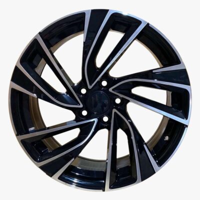 Model: VAG52 WT 18" 8J ET45 5x112 Gloss Black Machined