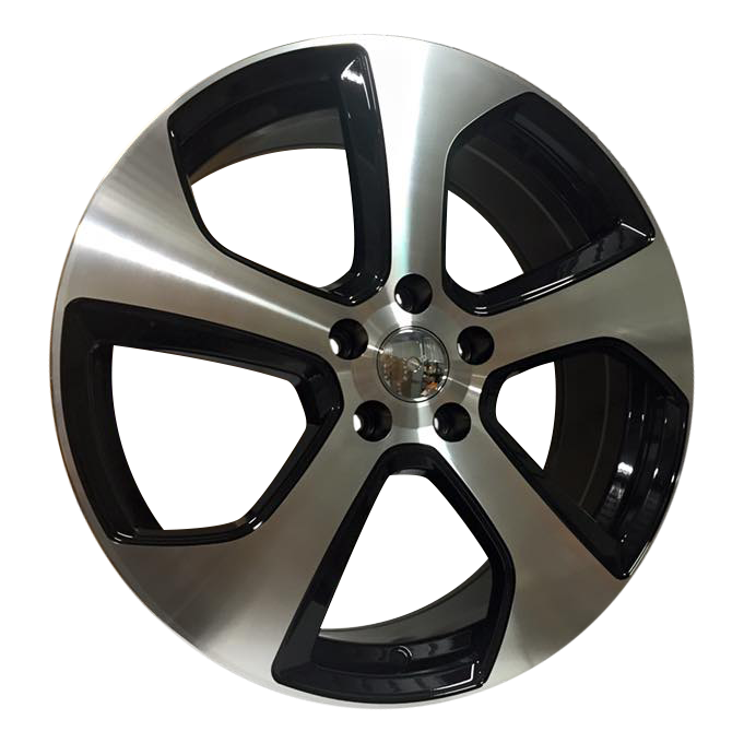 Model: VAG5 19" 8,5J ET45 5x112 Gloss Black Machined