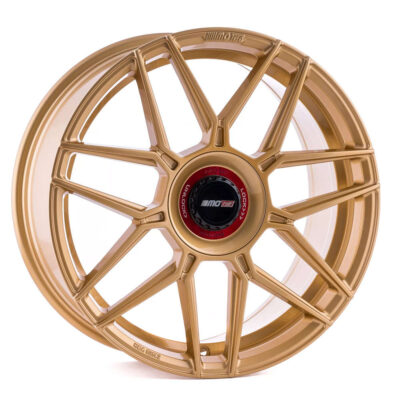 Motec GT.One 19" 8,5J ET45 5x112 Gold D7 Lackiert