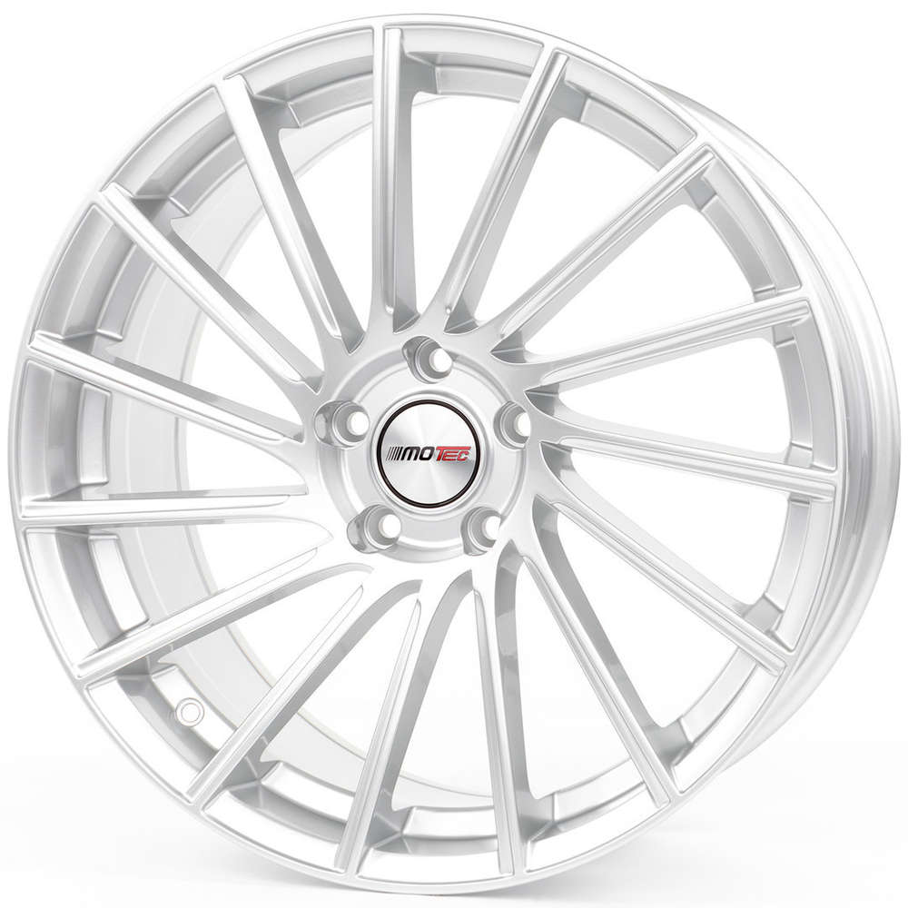 Motec Tornado 19" 8J ET48 5x108 High Gloss Silver