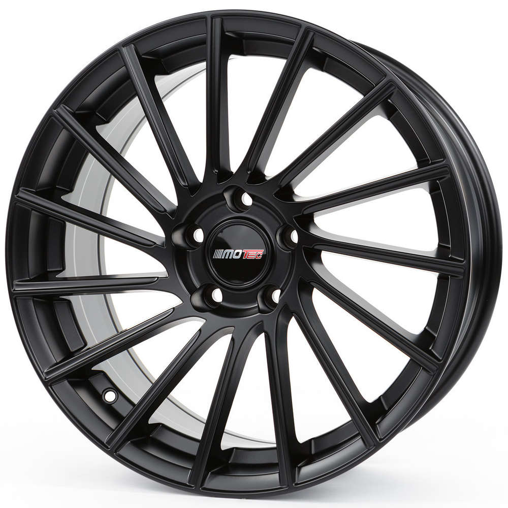 Motec Tornado 20" 9J ET35 + 10,5J ET35 5x120 Schwarz Matt