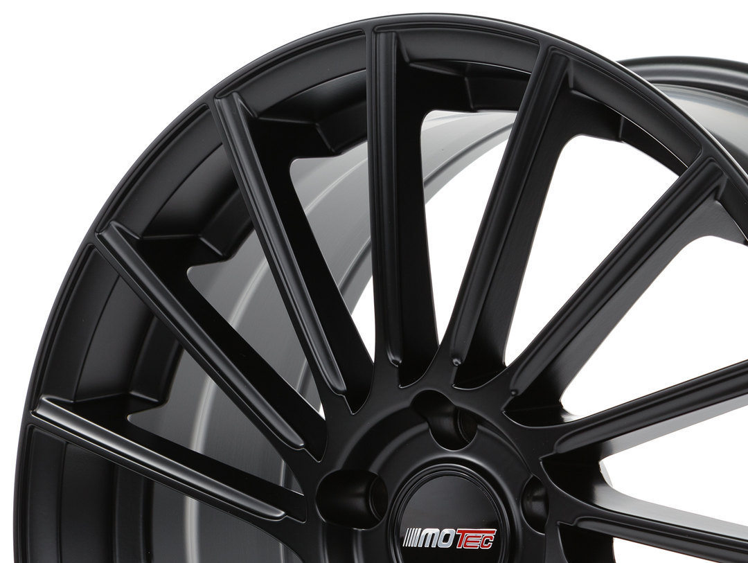 Motec Tornado 20" 9J ET35 + 10,5J ET35 5x120 Schwarz Matt - obrazek 4