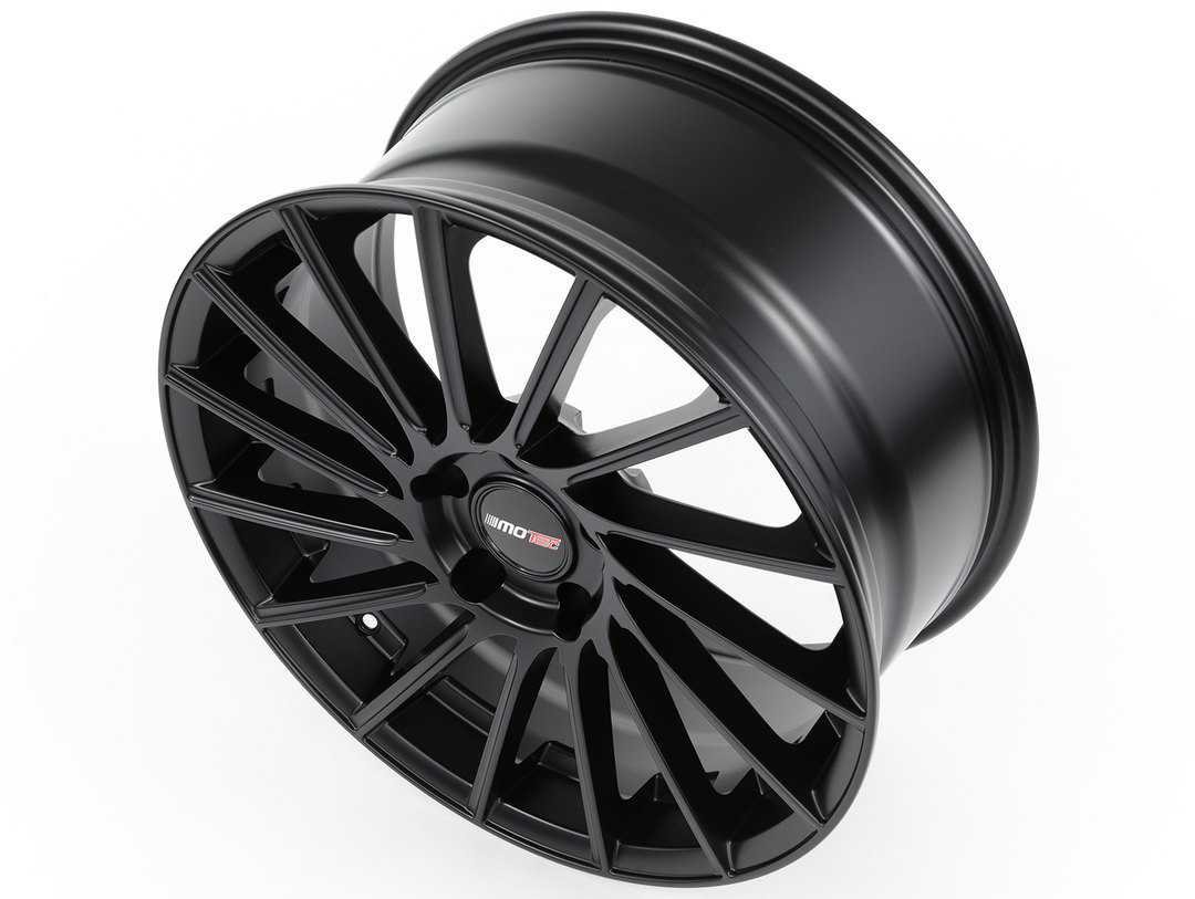 Motec Tornado 20" 9J ET35 + 10,5J ET35 5x120 Schwarz Matt - obrazek 6
