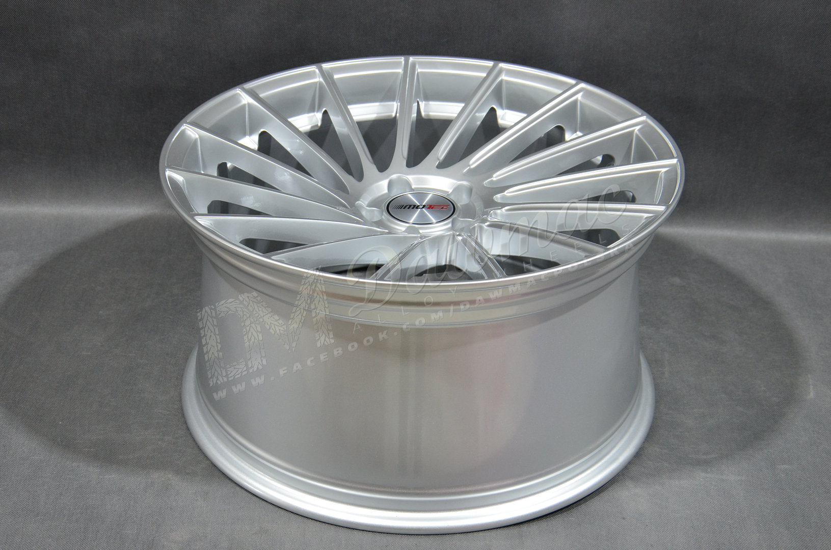 Motec Tornado 20" 9J ET35 5x120 High Gloss Silver - obrazek 5