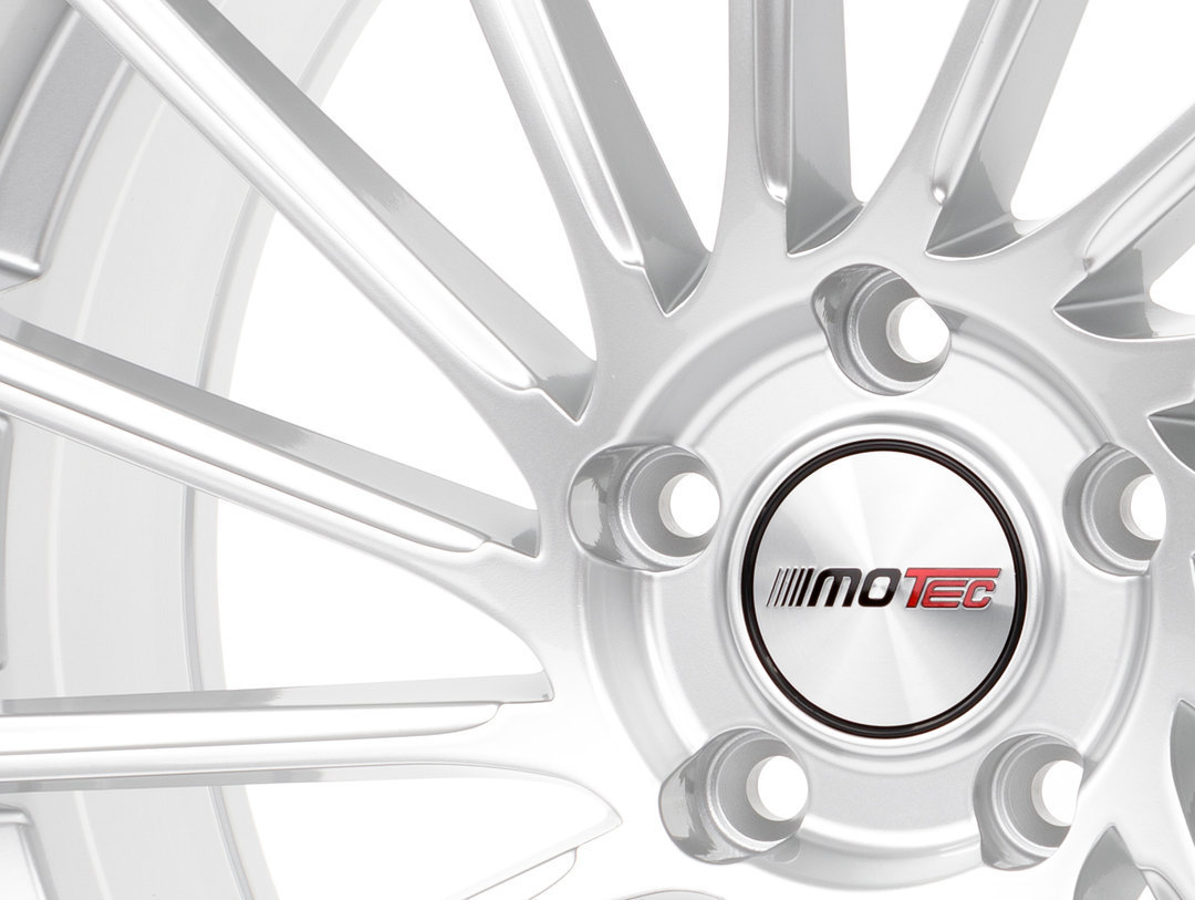 Motec Tornado 21" 9J ET35 5x112 High Gloss Silver - obrazek 5