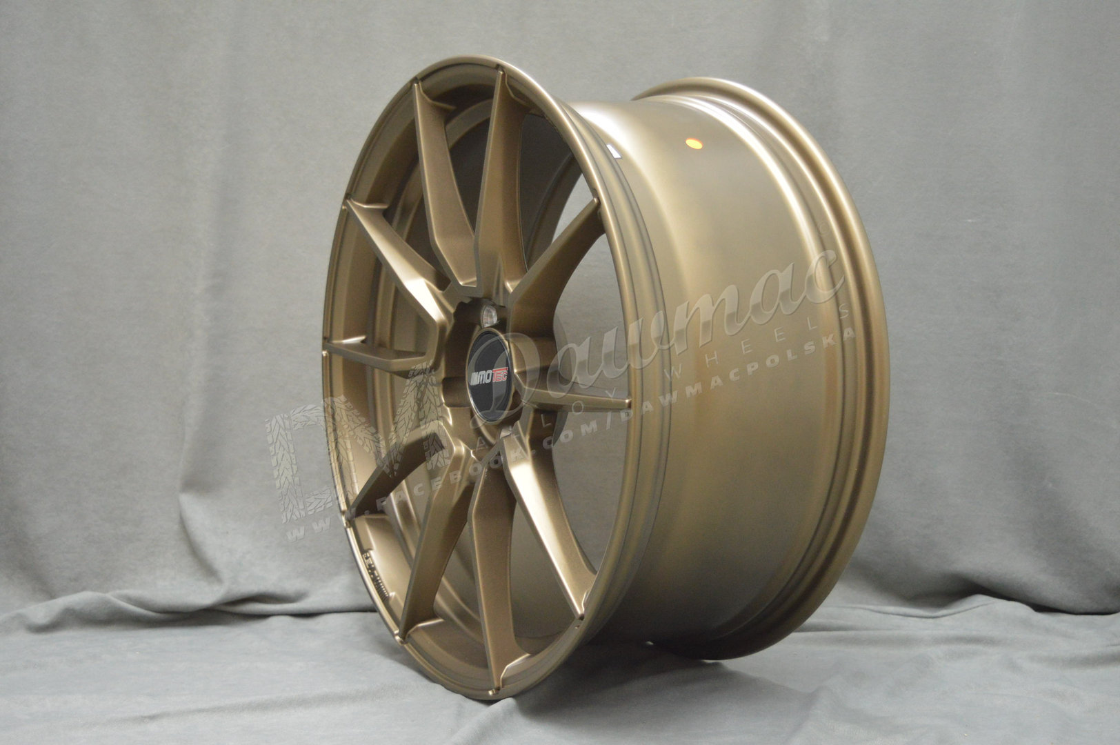 Motec Ultralight 20" 8J ET35 + 10J ET35 5x120 Copper Matt - obrazek 3