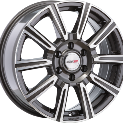 Motec WM1 Vantastic 17" 7J ET50 6x130 Grey Polished
