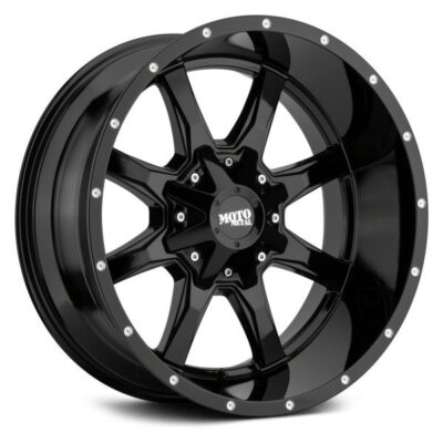 Moto Metal MO970 20" 9J ET18 5x139,7/5x150 Gloss Black with Milled Lip