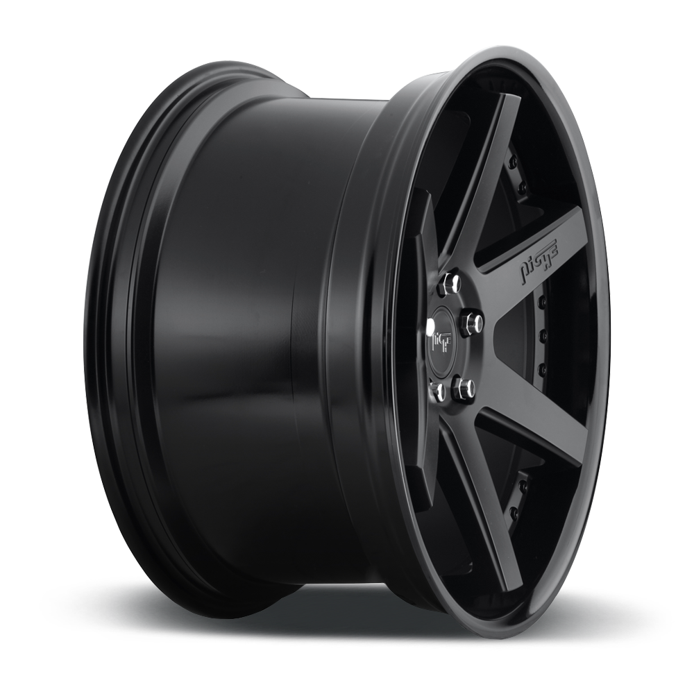 Niche Altair 19" 8,5J ET40 5x108 Satin Black/Gloss Black - obrazek 4