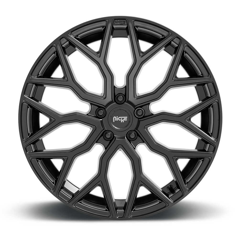 Niche Mazzanti 22" 10J ET30 5x130 Matte Black - obrazek 5