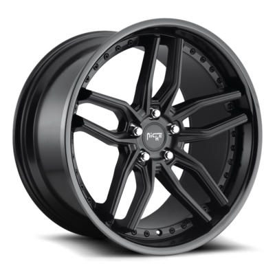Niche Methos 19" 8,5J ET35 5x120 Satin Black/Gloss Black
