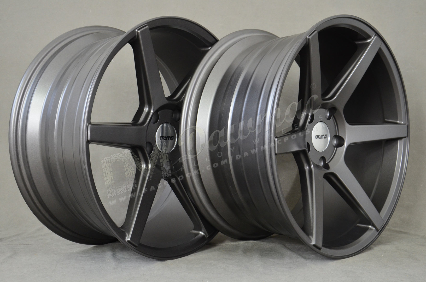 OEMS IFG3 19" 8,5J ET35 + 9,5J ET33 5x120 Matt Gun Metal - obrazek 4