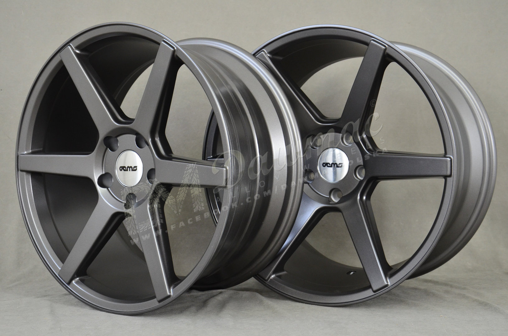 OEMS IFG3 19" 8,5J ET35 + 9,5J ET33 5x120 Matt Gun Metal - obrazek 5