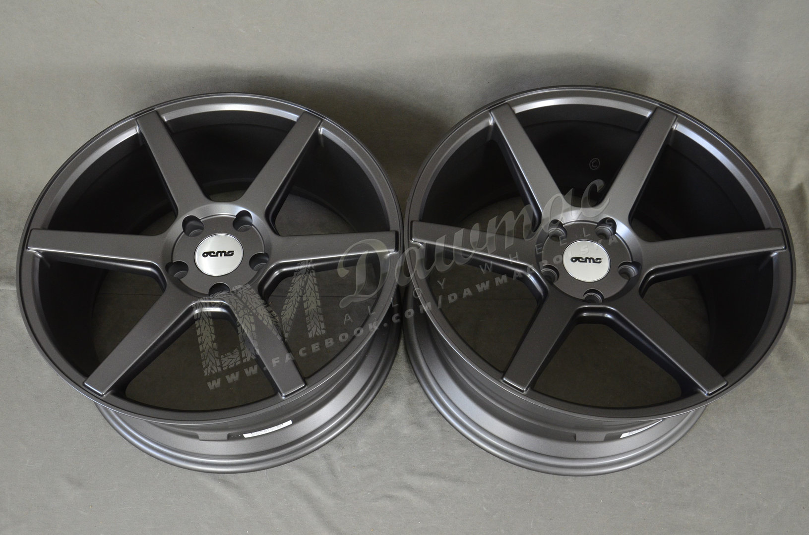 OEMS IFG3 19" 8,5J ET35 + 9,5J ET33 5x120 Matt Gun Metal - obrazek 6