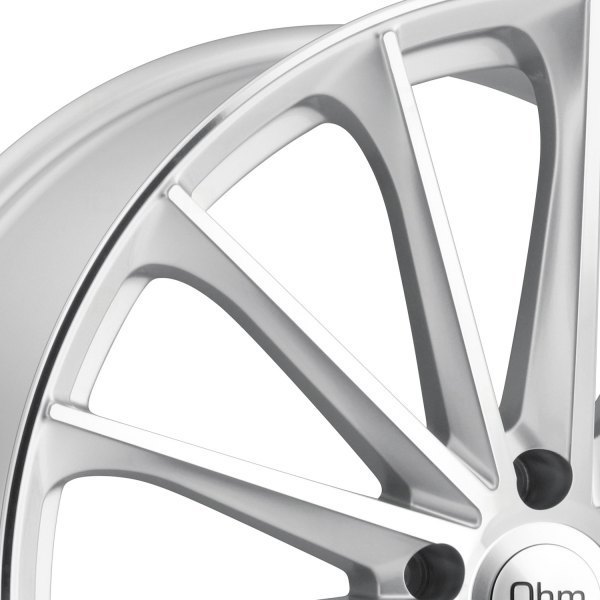 OHM Proton 21" 10,5J ET40 5x120 Silver with Mirror Face - obrazek 5