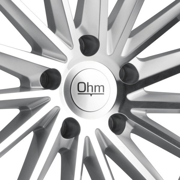 OHM Proton 22" 9J ET25 5x120 Silver with Mirror Face - obrazek 6