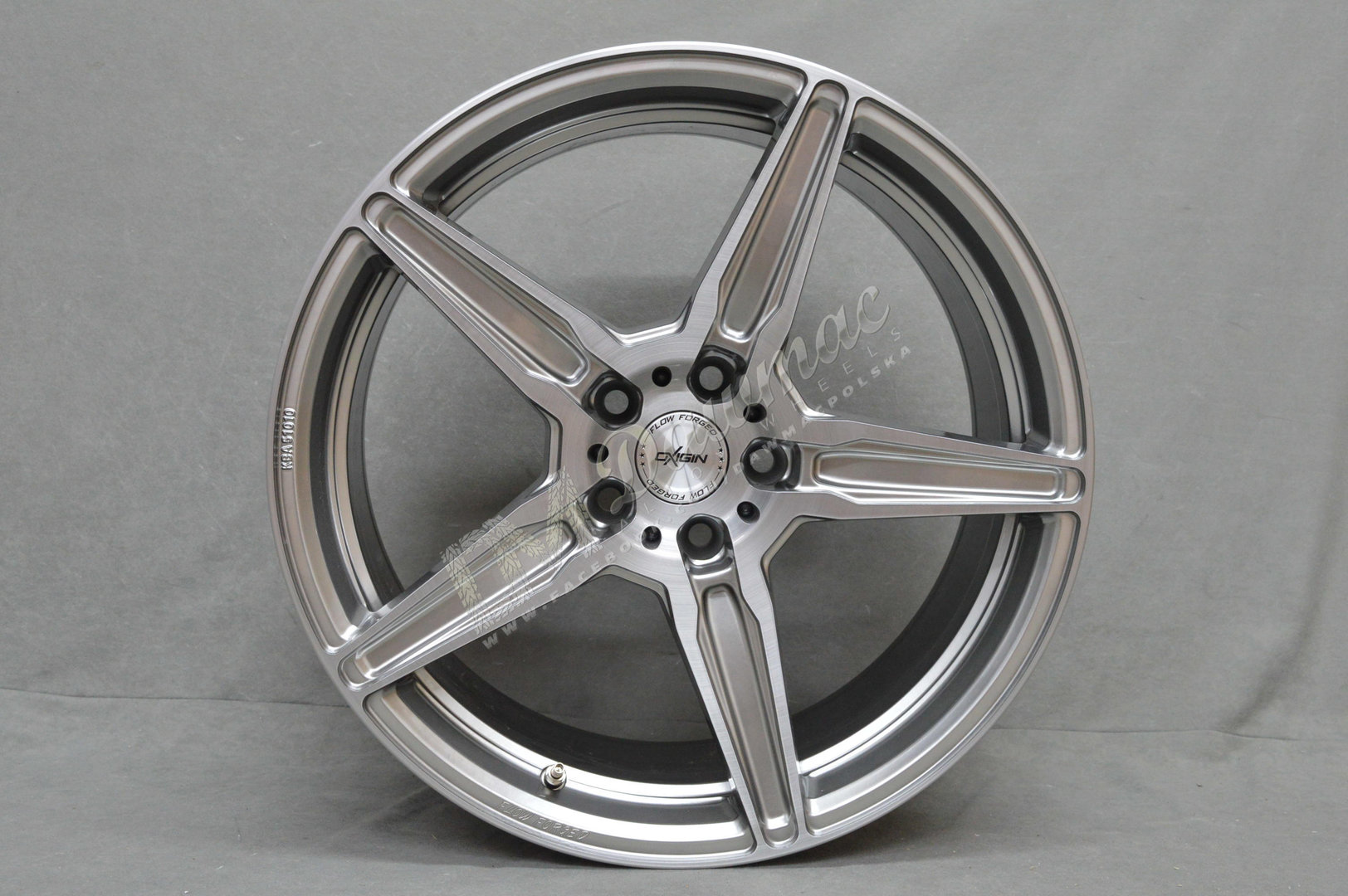 OXIGIN OX21 OXFLOW 19" 8,5J ET45 5x112 Titan Brush - obrazek 2