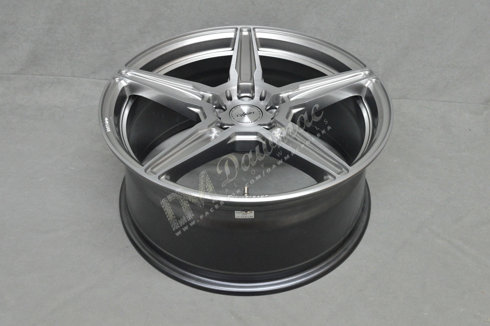 OXIGIN OX21 OXFLOW 19" 8,5J ET45 5x112 Titan Brush - obrazek 5