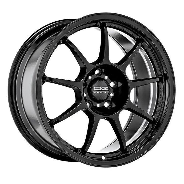 OZ Racing Alleggerita HLT 18" 8J ET57 5x130 Gloss Black