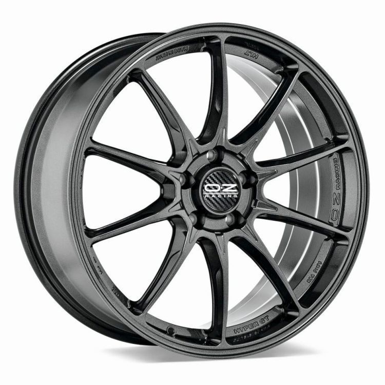 OZ Racing Hyper GT HLT 17" 7,5J ET35 5x100 Star Graphite