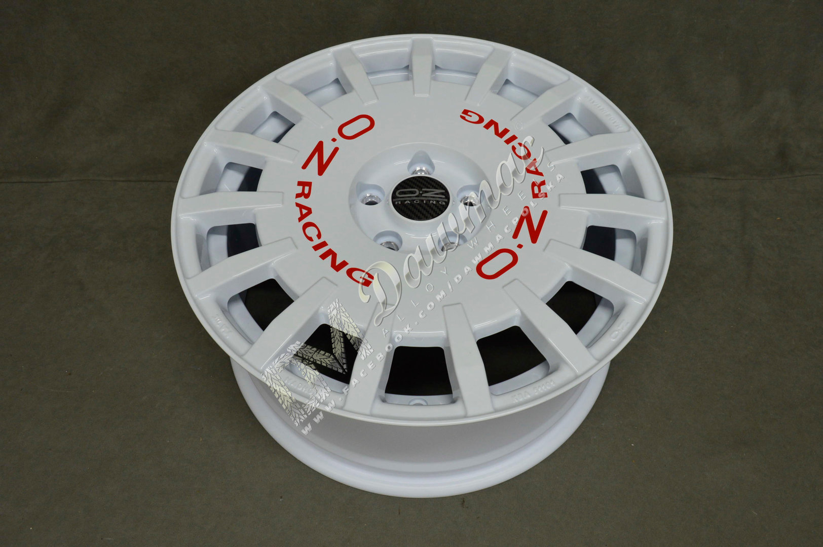 OZ Racing Rally Racing 17" 7J ET35 5x100 Race White - obrazek 5