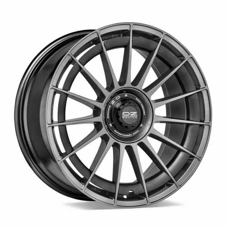 OZ Racing Superturismo Aero 19" 8J ET35 5x112 Star Graphite