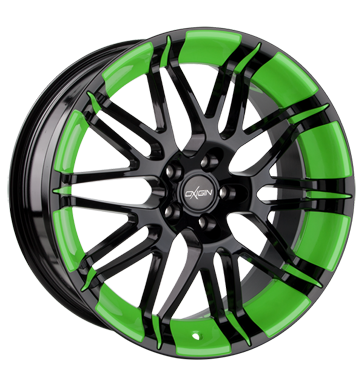 Oxigin 14 Oxrock 17" 7,5J ET35 5x112 Foil Green