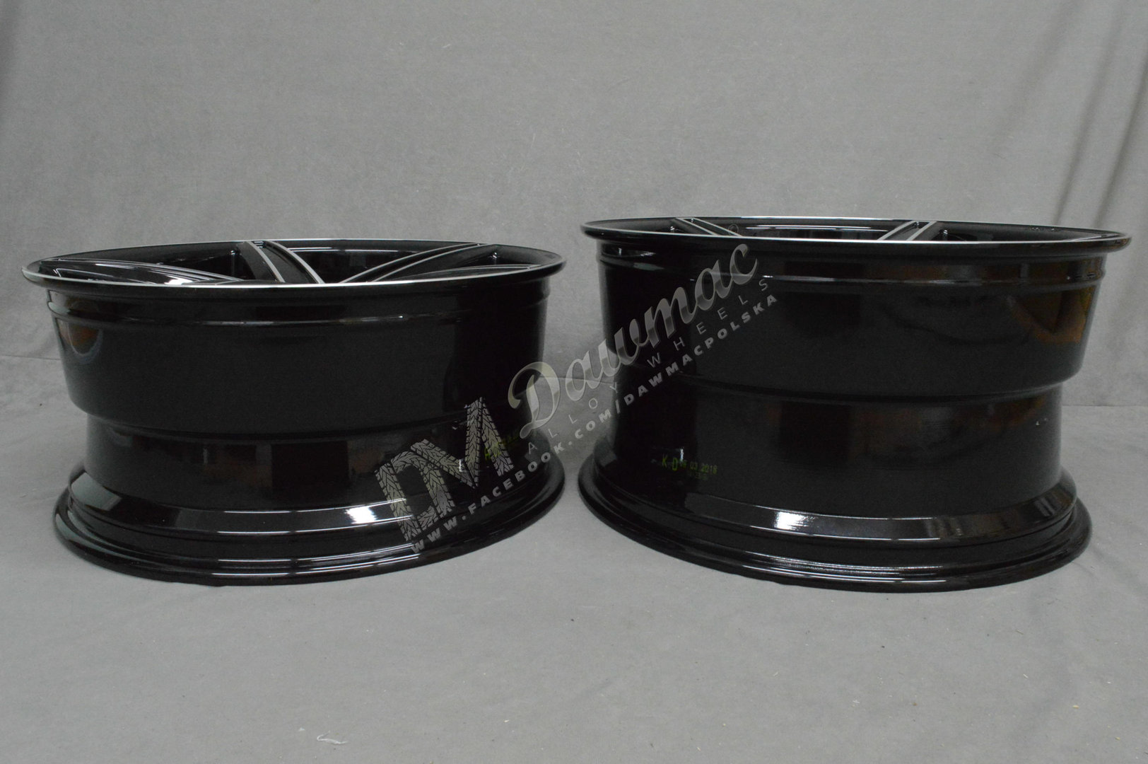 Oxigin 18 Concave 17" 7,5J ET42 5x115 Black Full Polish - obrazek 7