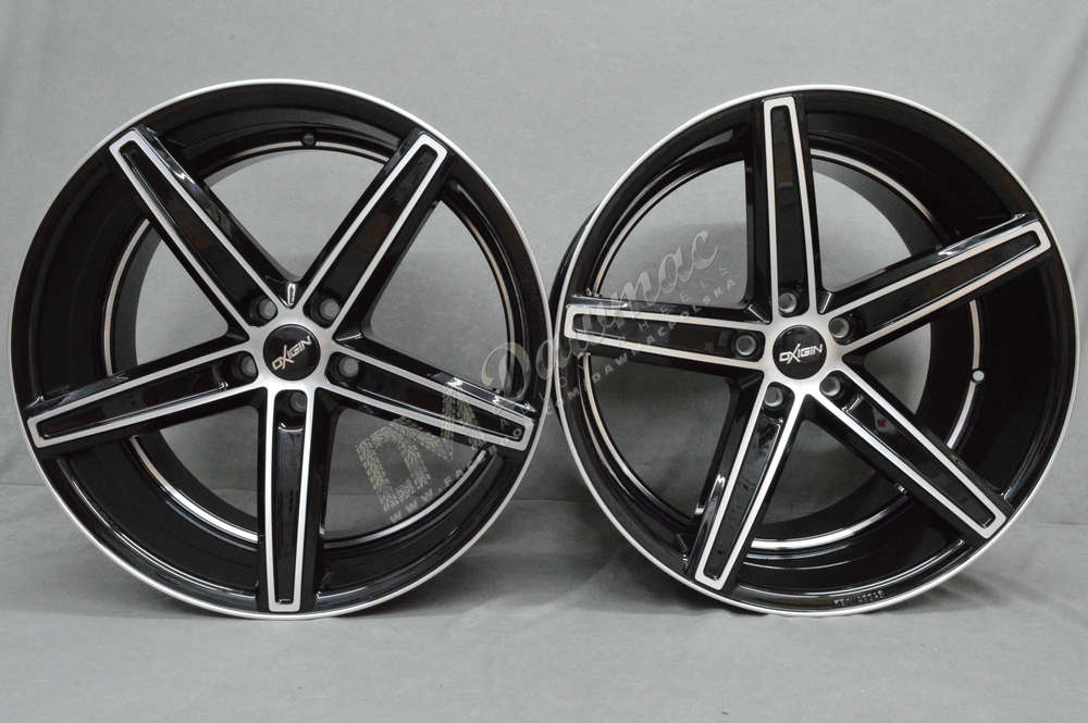 Oxigin 18 Concave 20" 9J ET38 5x114,3 Black Full Polish