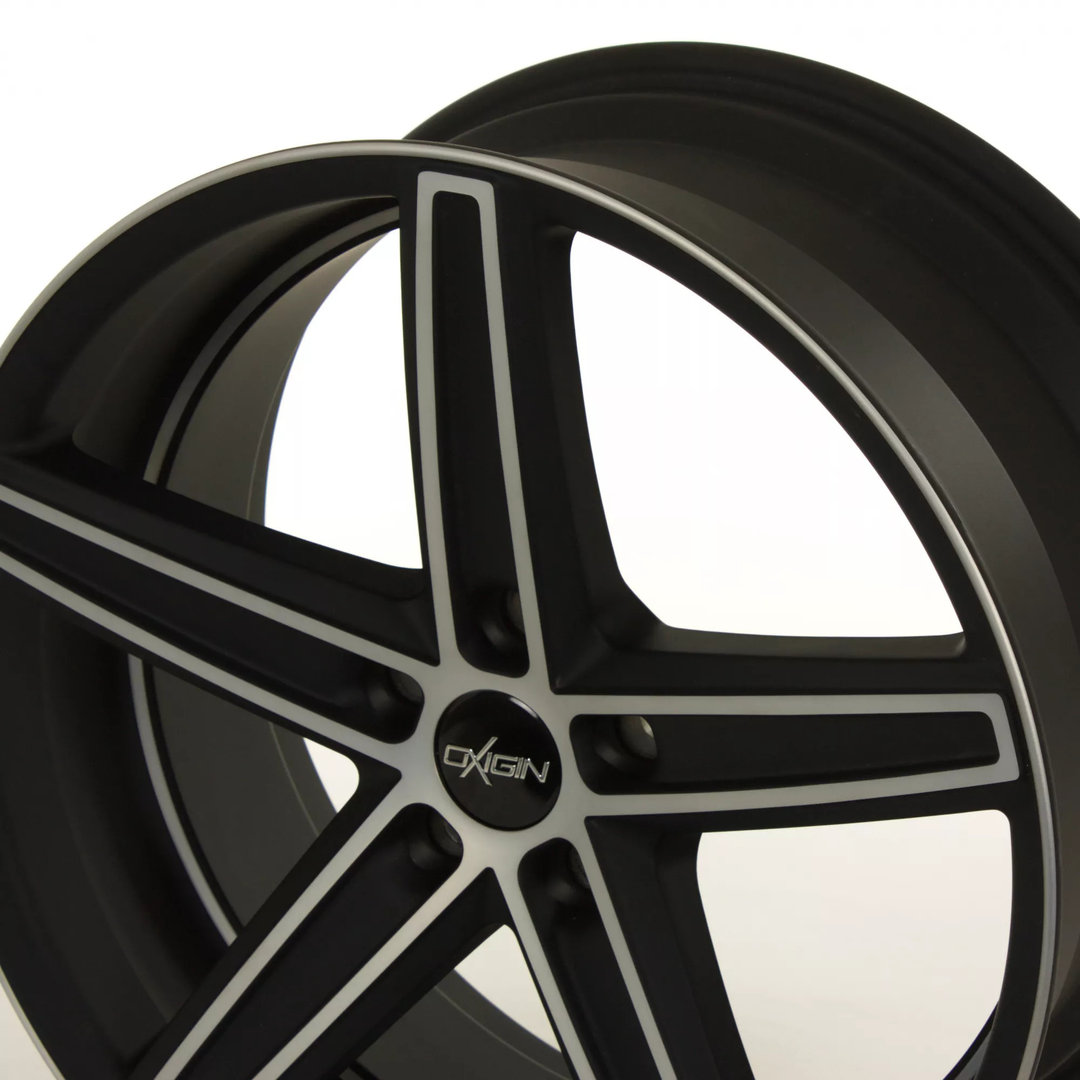 Oxigin 18 Concave 21" 9J ET35 5x112 Black Full Polish Matt - obrazek 4