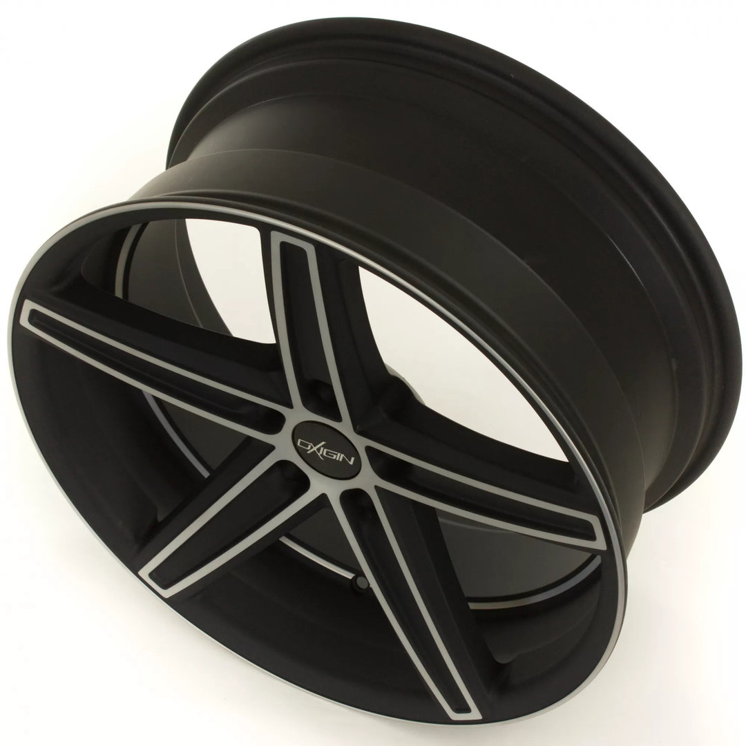 Oxigin 18 Concave 21" 9J ET45 5x112 Black Full Polish Matt - obrazek 3