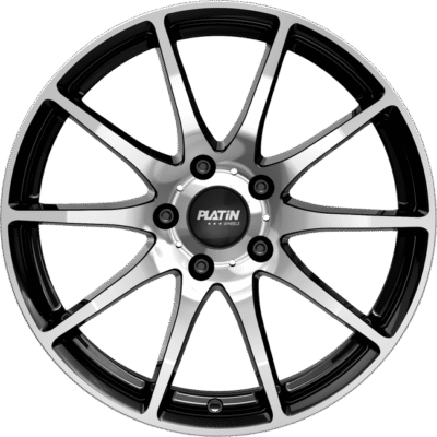 Platin P113 19" 8J ET45 5x112 Black Polished