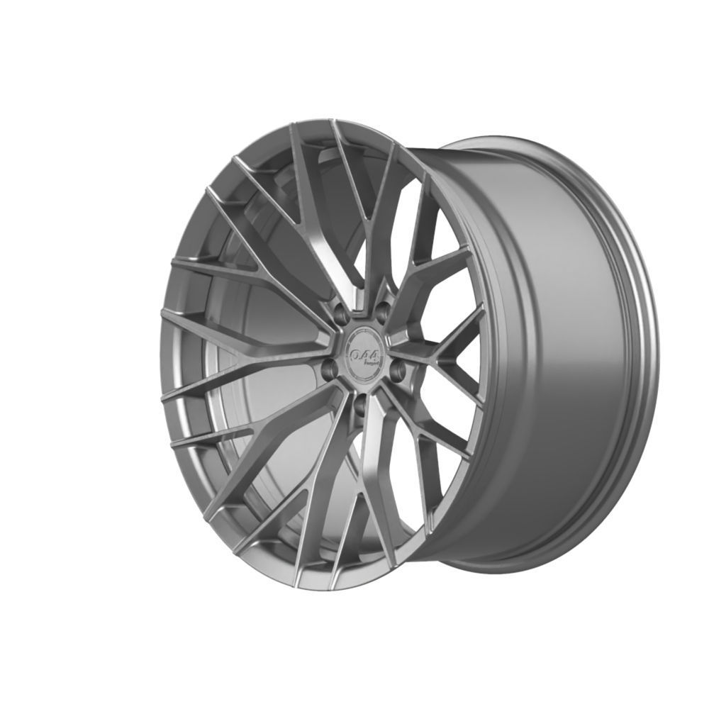 Quantum44 SFF2 20" 8,5J ET43 + 9,5J ET43 5x112 Brushed Titanium - obrazek 3