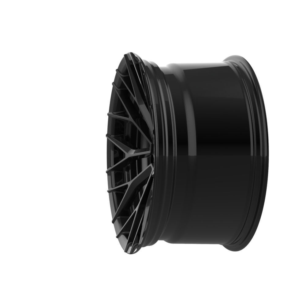 Quantum44 SFF2 20" 8,5J ET43 + 9,5J ET43 5x112 Platinum Black - obrazek 4