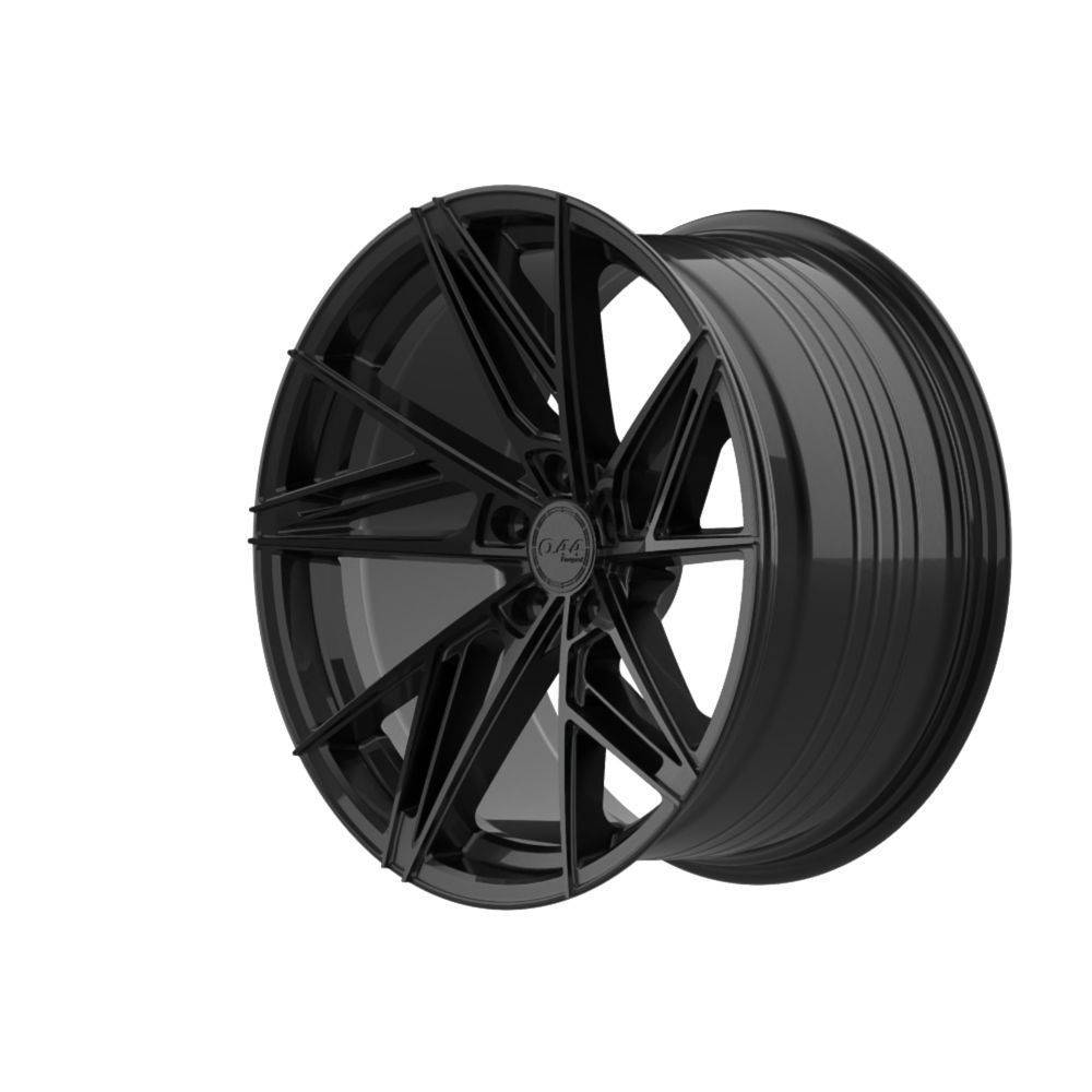 Quantum44 SFF3 21" 9,5J ET35 + 10,5J ET25 5x112 Platinum Black - obrazek 3