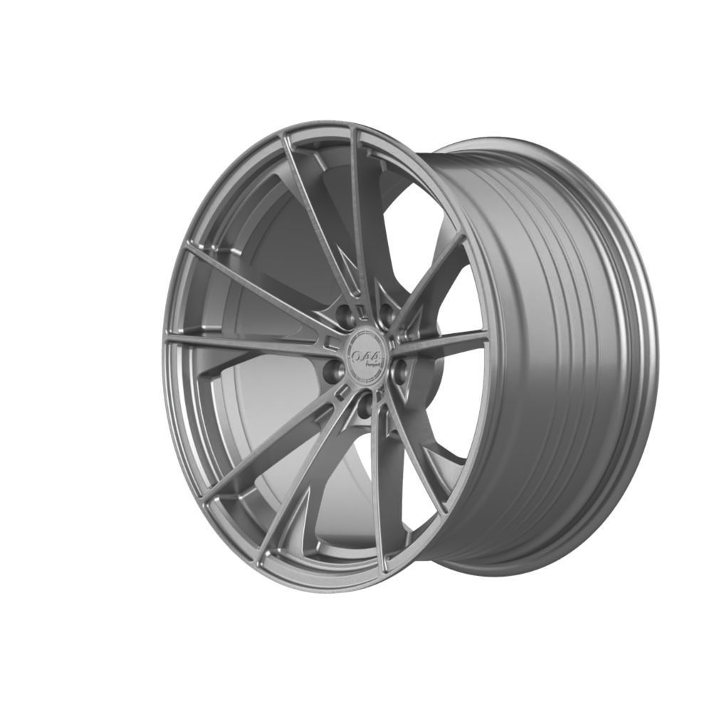 Quantum44 SFF4 20" 8,5J ET43 + 9,5J ET43 5x112 Brushed Titanium - obrazek 3