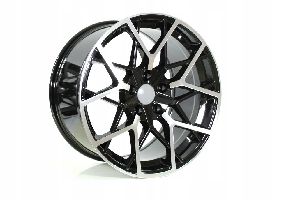 Racing Line BY1383 19" 8,5J ET35 + 9,5J ET38 5x120 Gloss Black Polished - obrazek 2