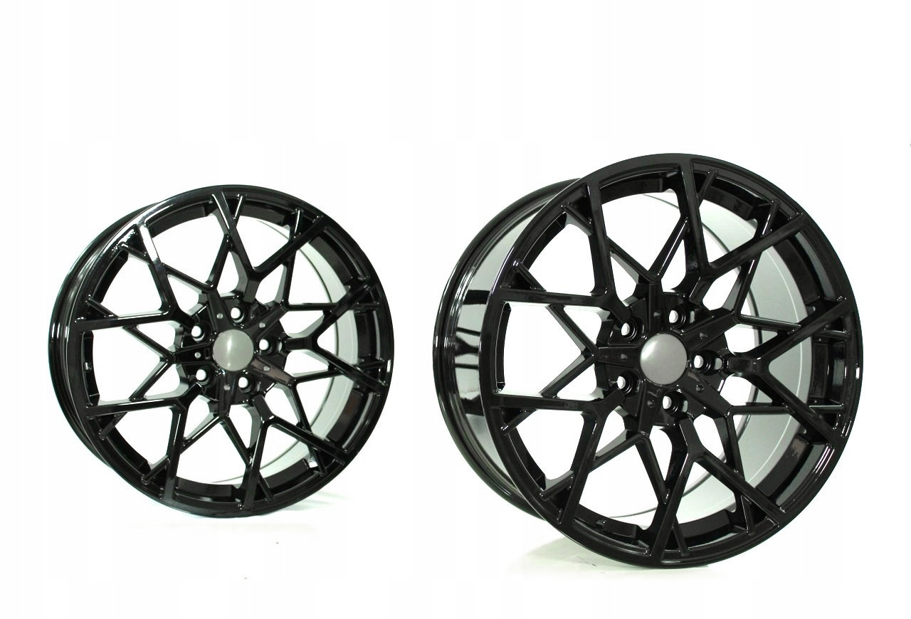Racing Line BY1383 19" 8,5J ET35 + 9,5J ET44 5x120 Gloss Black - obrazek 3