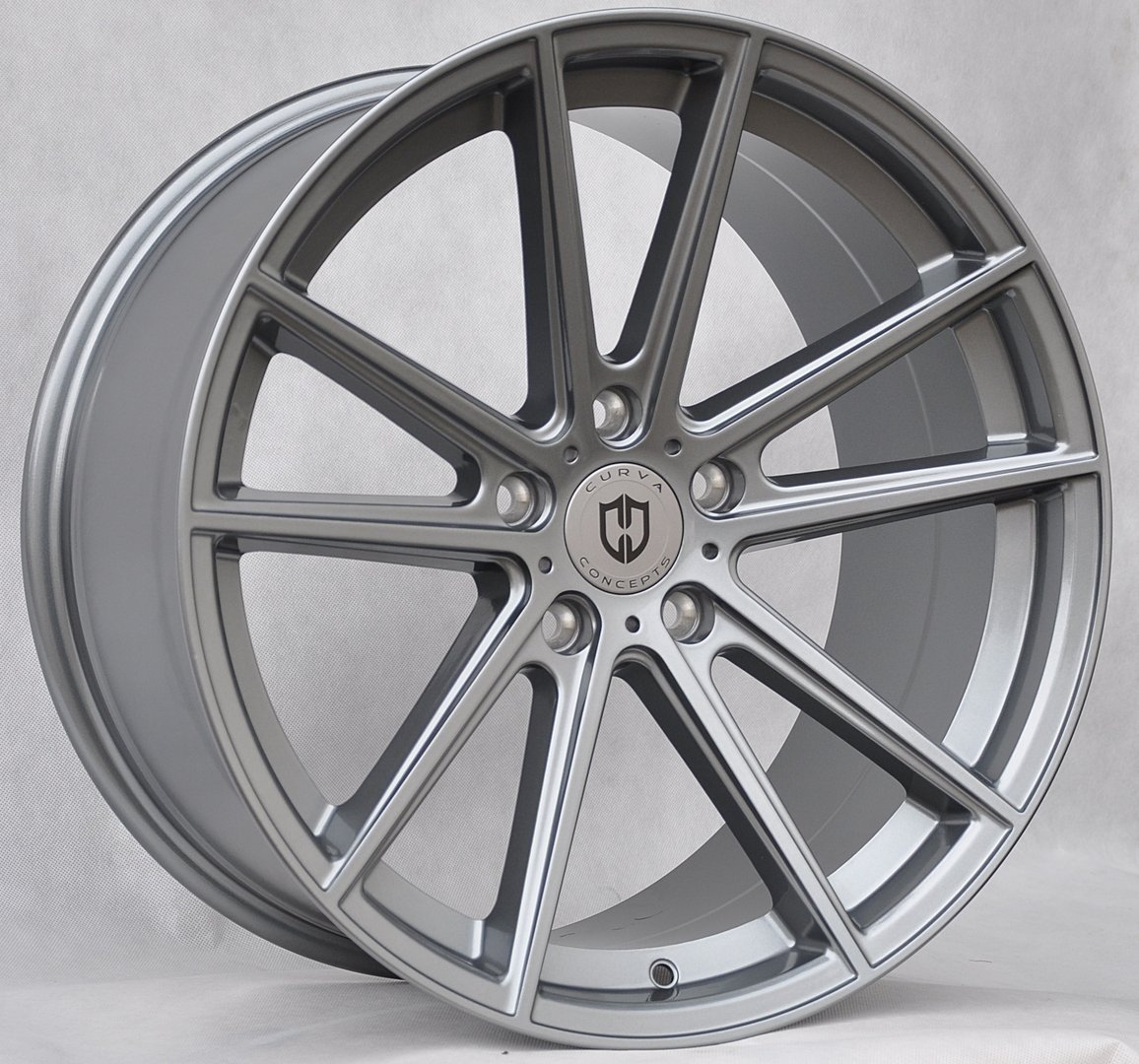 Racing Line XFE45 19" 8,5J ET35 + 9,5J ET40 5x120 Grey Matt - obrazek 2