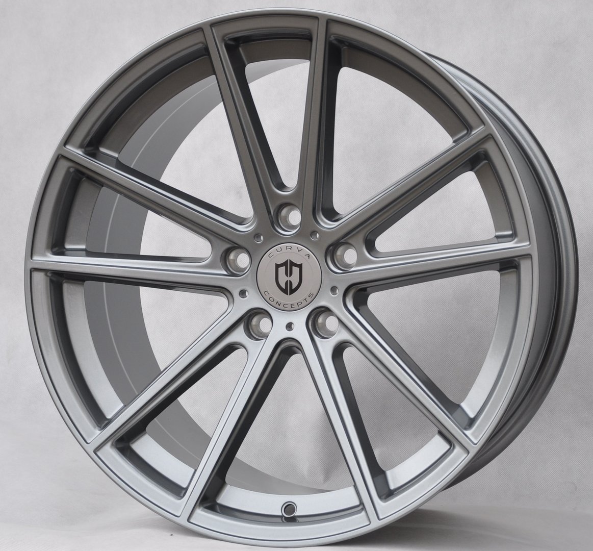 Racing Line XFE45 19" 8,5J ET35 + 9,5J ET40 5x120 Grey Matt - obrazek 5