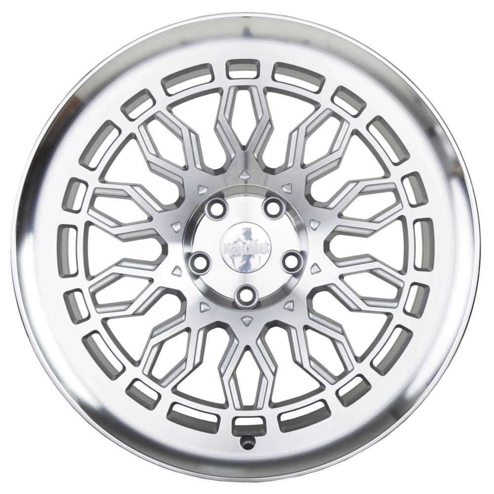 Radi8 R8-A10 18" 8,5J ET40 5x112 Matt Silver Machined Face