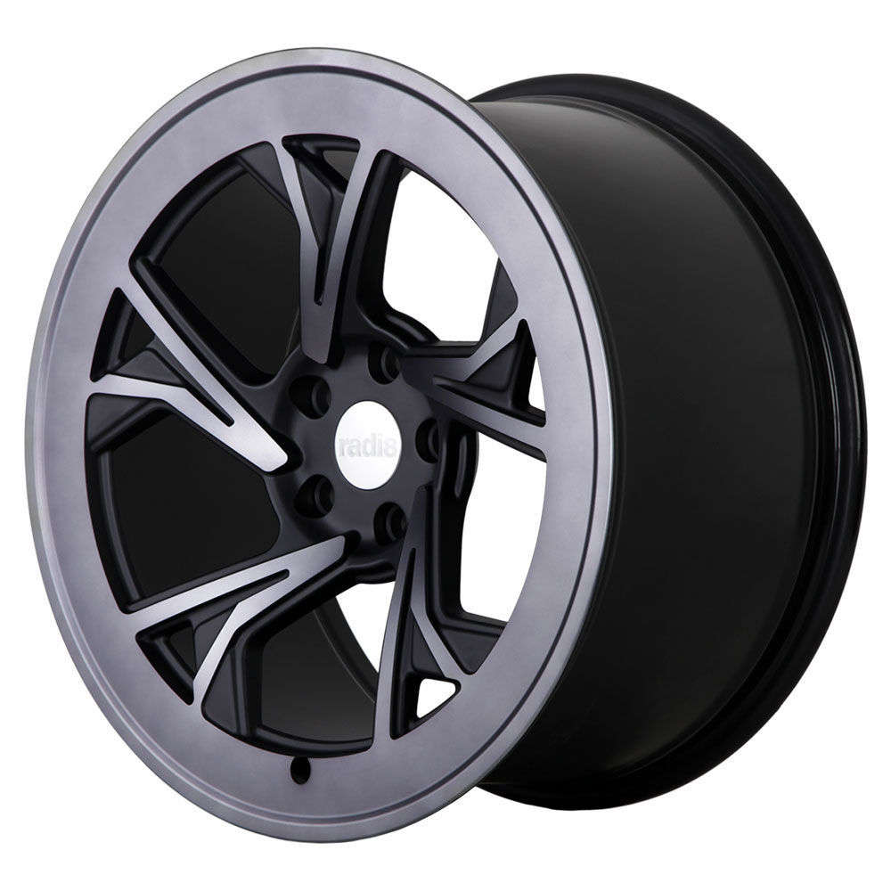 Radi8 R8-C5 19" 8,5J ET45 + 10J ET42 5x112 Dark Mist