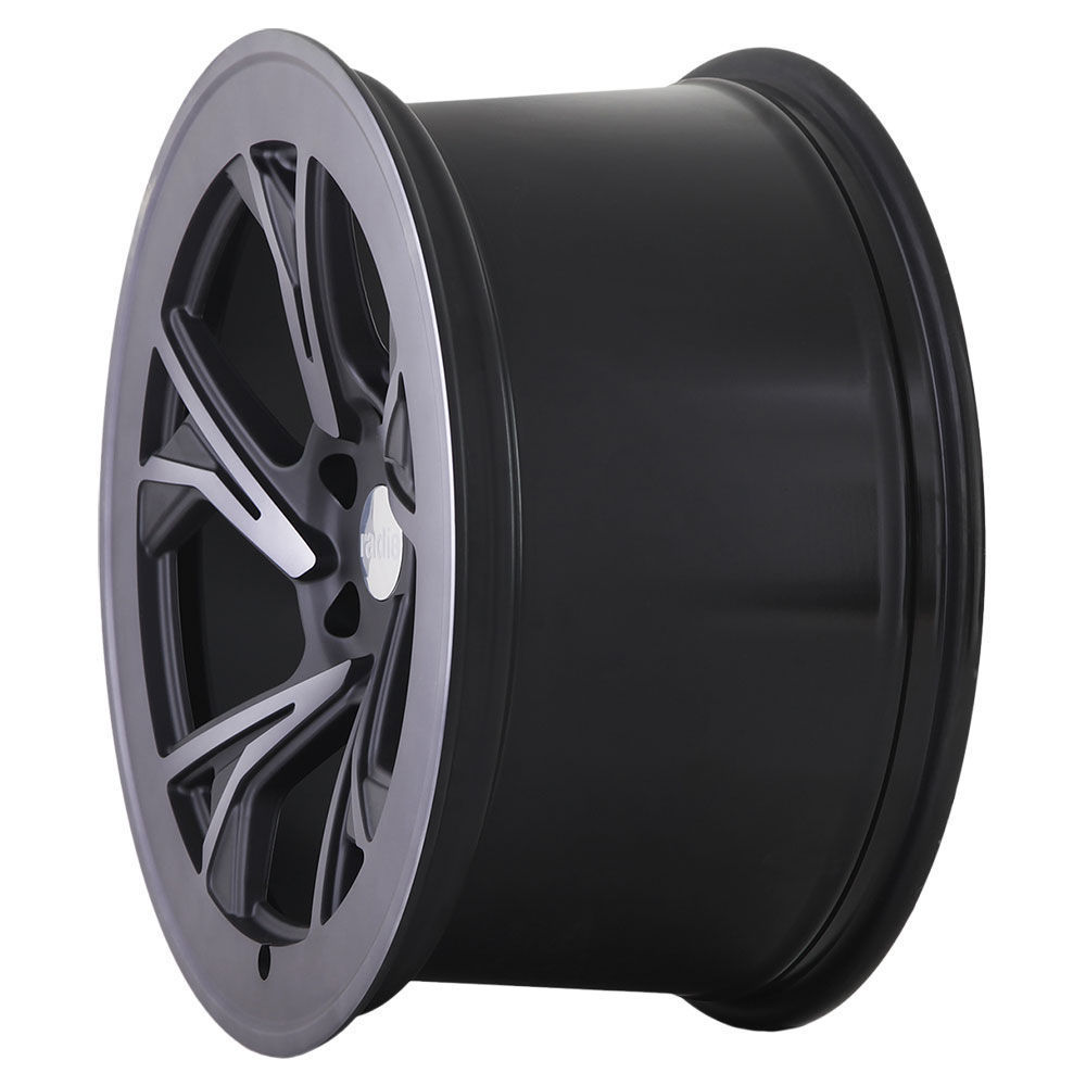 Radi8 R8-C5 19" 8,5J ET45 + 10J ET42 5x112 Dark Mist - obrazek 3