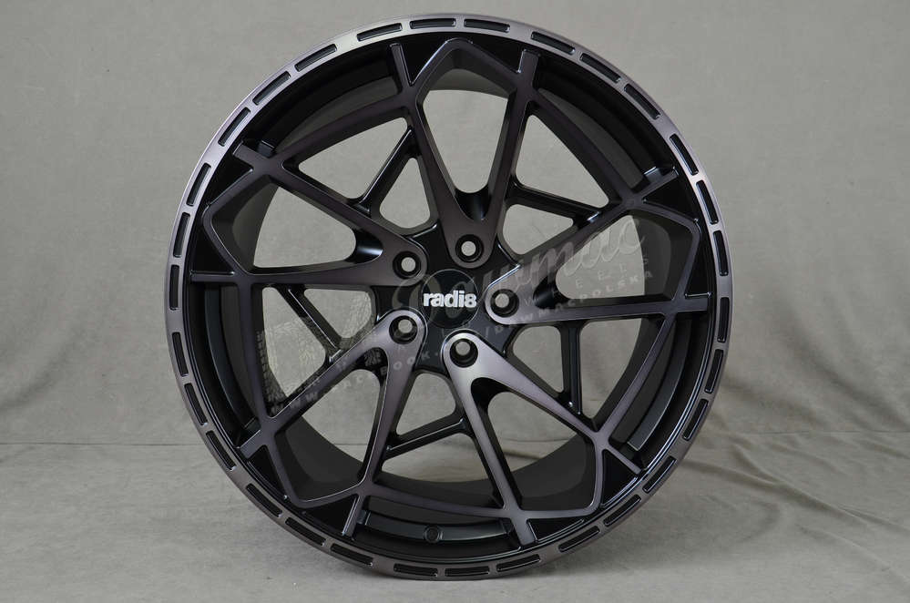 Radi8 R8-HS9 20" 8,5J ET38 5x112 + 10J ET43 Dark Mist