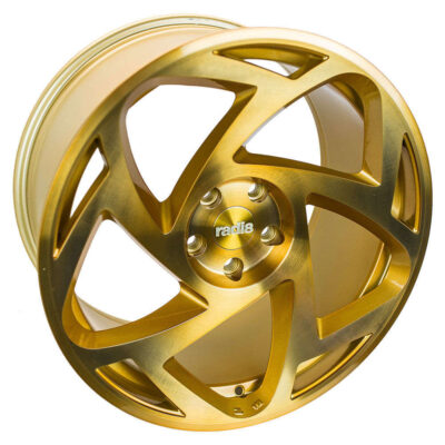 Radi8 R8-S5 19" 8,5J ET45 + 10J ET42 5x112 Brushed Gold