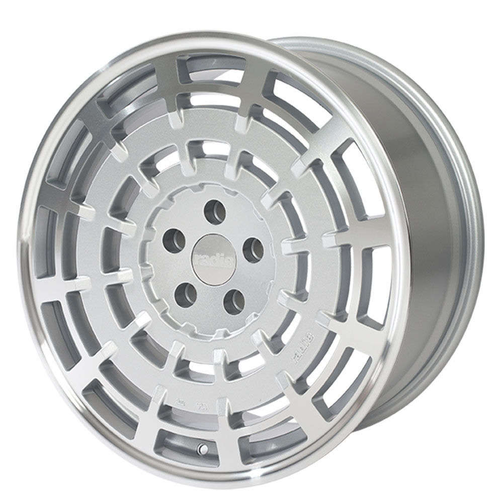 Radi8 R8-SD11 19" 8,5J ET45 5x112 Matt Silver Machined Face