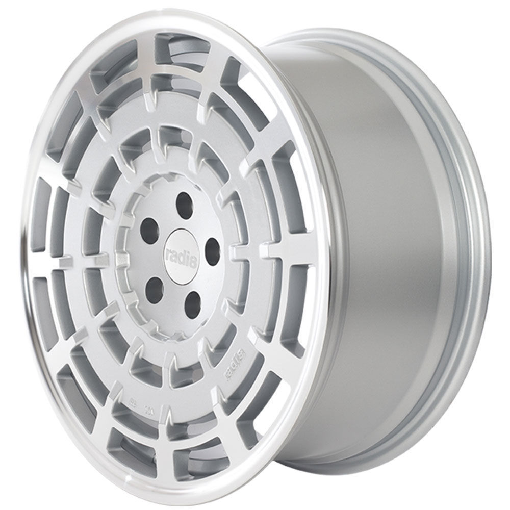 Radi8 R8-SD11 19" 8,5J ET45 5x112 Matt Silver Machined Face - obrazek 4