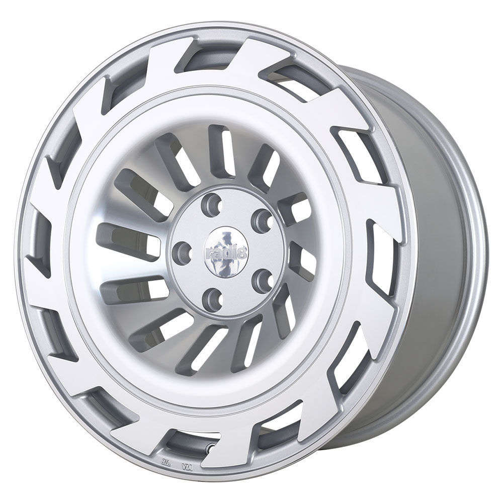 Radi8 R8-T12 18" 9,5J ET42 5x112 Matt Silver Machined Face