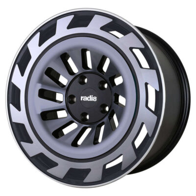 Radi8 R8-T12 19" 8,5J ET45 + 10J ET42 5x112 Dark Mist