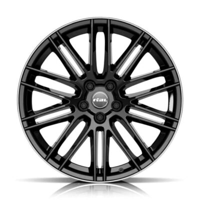 Rial Kibo X 20" 8,5J ET52 5x112 Diamant Schwarz Poliert